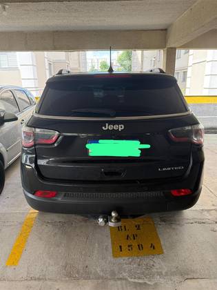 JEEP COMPASS 2.0 16V FLEX LIMITED AUTOMÁTICO JEEP COMPASS 2.0 16V FLEX LIMITED AUTOMÁTICO